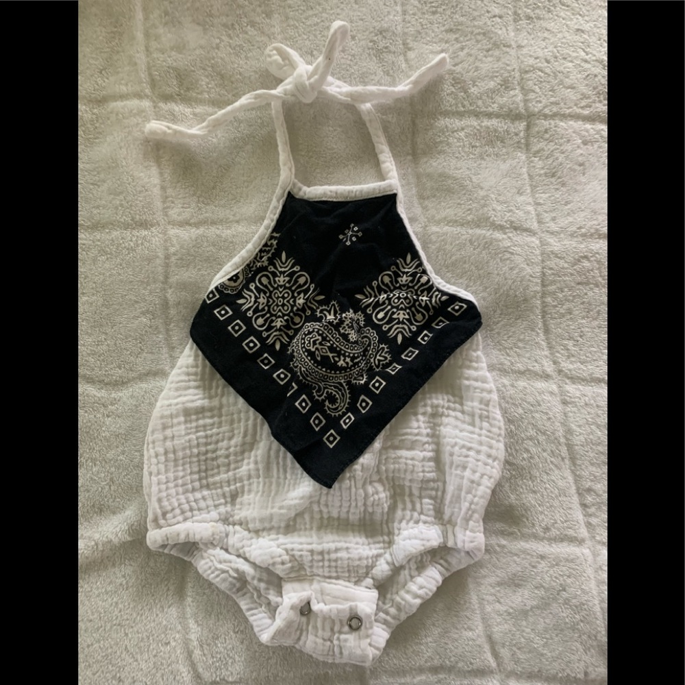 Kinder co bandana romper